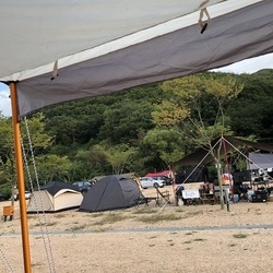 오토캠핑하는 정경